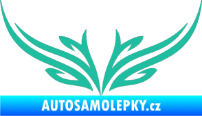 Samolepka Tetování 091 tyrkysová