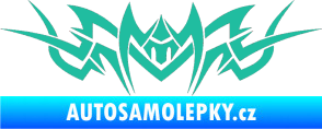 Samolepka Tetování 101 tyrkysová