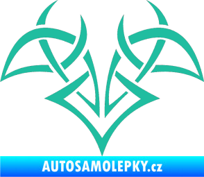 Samolepka Tetování 124 tyrkysová