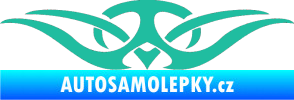 Samolepka Tetování 128 tyrkysová