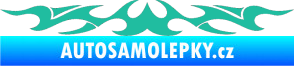 Samolepka Tetování 131 tyrkysová