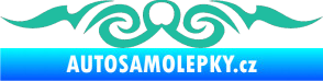 Samolepka Tetování 133 tyrkysová