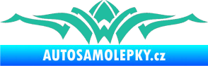 Samolepka Tetování 140 tyrkysová