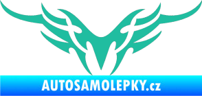 Samolepka Tetování 148 tyrkysová