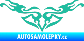 Samolepka Tetování 153 tyrkysová