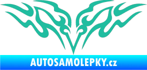 Samolepka Tetování 154 tyrkysová