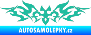 Samolepka Tetování 184 tyrkysová