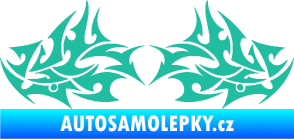 Samolepka Tetování 198 tyrkysová