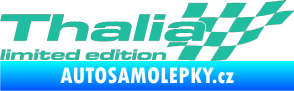 Samolepka Thalia limited edition pravá tyrkysová