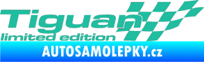 Samolepka Tiguan limited edition pravá tyrkysová