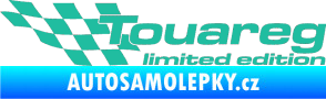 Samolepka Touareg limited edition levá tyrkysová