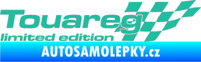 Samolepka Touareg limited edition pravá tyrkysová