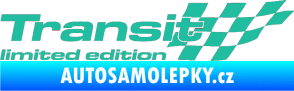 Samolepka Transit limited edition pravá tyrkysová