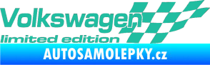 Samolepka Volkswagen limited edition pravá tyrkysová