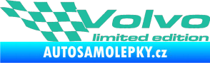 Samolepka Volvo limited edition levá tyrkysová