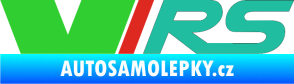 Samolepka VRS barva tyrkysová