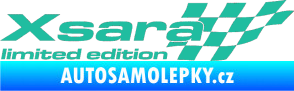 Samolepka Xsara limited edition pravá tyrkysová