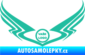 Samolepka Znak Tetování 003 tyrkysová