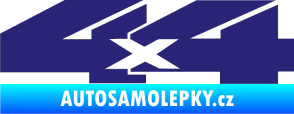 Samolepka 4x4 varianta 018 střední modrá