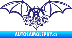 Samolepka Aerosmith 001 střední modrá