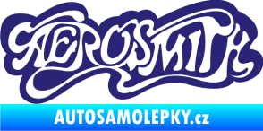 Samolepka Aerosmith 003 střední modrá