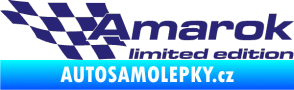 Samolepka Amarok limited edition levá střední modrá