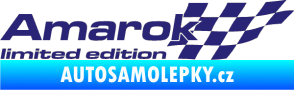 Samolepka Amarok limited edition pravá střední modrá