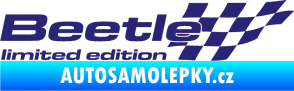 Samolepka Beetle limited edition pravá střední modrá
