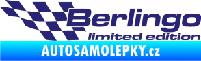 Samolepka Berlingo limited edition levá střední modrá