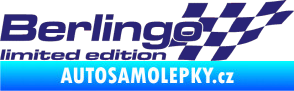 Samolepka Berlingo limited edition pravá střední modrá