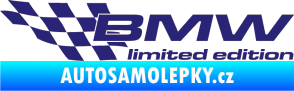 Samolepka BMW limited edition levá střední modrá