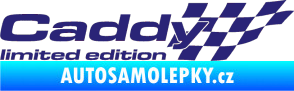 Samolepka Caddy limited edition pravá střední modrá