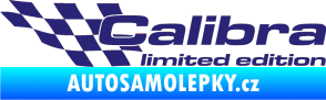 Samolepka Calibra limited edition levá střední modrá