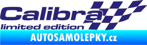Samolepka Calibra limited edition pravá střední modrá