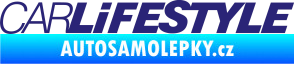 Samolepka Car Life Style střední modrá