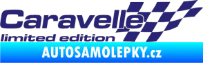 Samolepka Caravelle limited edition pravá střední modrá