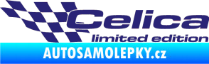 Samolepka Celica limited edition levá střední modrá