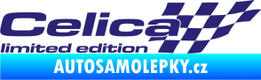 Samolepka Celica limited edition pravá střední modrá