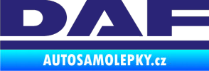 Samolepka DAF střední modrá