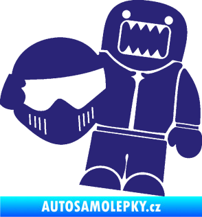 Samolepka Domo 014 levá Stig střední modrá
