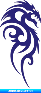 Samolepka Dragon 016 pravá střední modrá