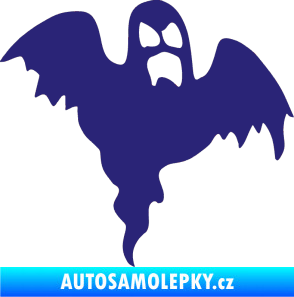 Samolepka Duch 002 pravá střední modrá
