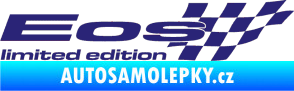 Samolepka Eos limited edition pravá střední modrá