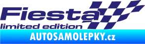 Samolepka Fiesta limited edition pravá střední modrá
