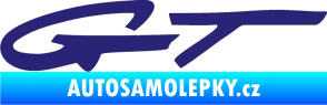 Samolepka GT 001 střední modrá