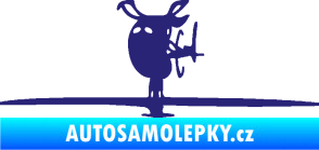 Samolepka Helikoptéra model 001 levá střední modrá