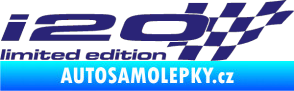 Samolepka i20 limited edition pravá střední modrá