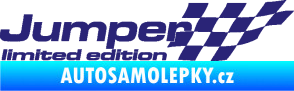 Samolepka Jumper limited edition pravá střední modrá