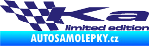Samolepka Ka limited edition levá střední modrá