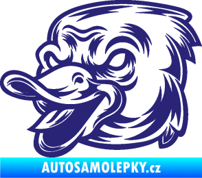 Samolepka Káčátko 001 levá střední modrá